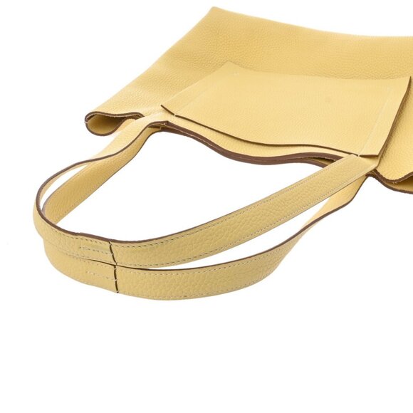 HERMES Jaune citron tote bag 800000132053000 - Picture 5 of 9